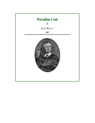 PARADISE LOST - MILTON.pdf